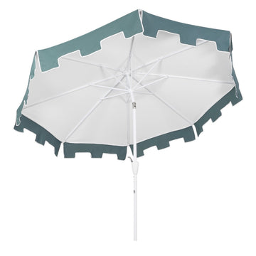 Baiona 9 ft. Classic MidCentury Market Patio Umbrella